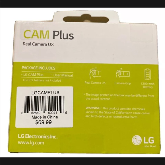 NEW LG Cam Plus Real Camera UX CGB-700 Expansion Module for LG G5 - Picture 6 of 9